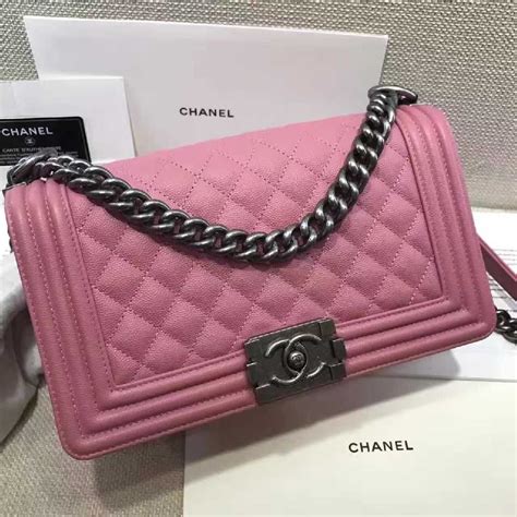 chanel boy bag replica pink|chanel bags first copy.